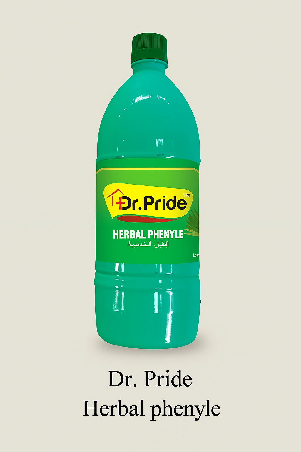 Herbal phenyle by Dr. Pride, part of LightX innovating cleaning products for safer cleaning.